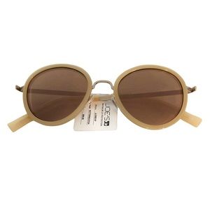 NWT JOE'S JEANS Butterscotch Round Sunglasses